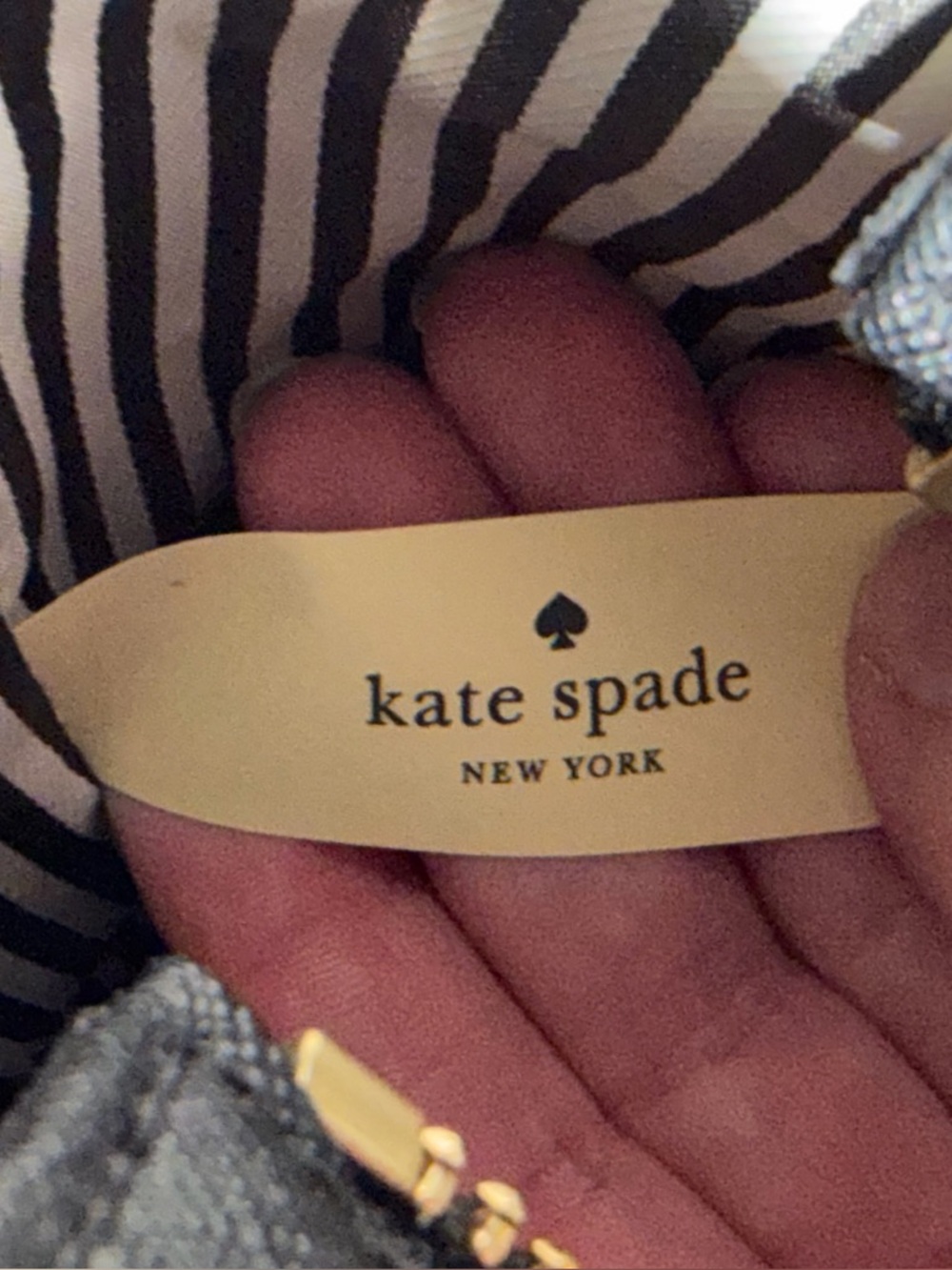 kate spade Multi-Color Satchel with Initial Tag - Picture 5 of 6